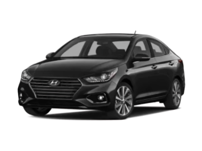 Louez la Hyundai Accent chez Volcars – Location de voiture à Agadir, Maroc. Une berline élégante, économique et confortable pour tous vos trajets.