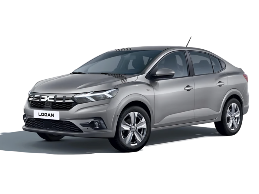 Louez la Dacia Logan chez Volcars – Location de voiture à Agadir, Maroc. Une berline spacieuse, fiable et économique pour tous vos déplacements.