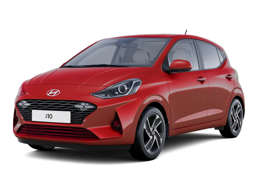 Louez la Hyundai i10 2024 chez Volcars – Location de voiture à Agadir, Maroc. Une citadine compacte, moderne et économique, parfaite pour la ville.
