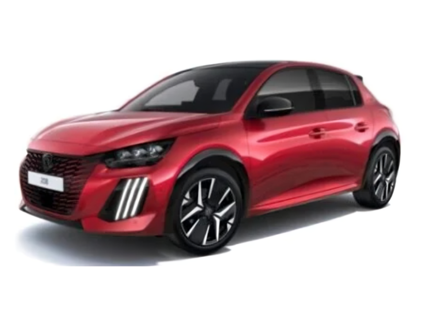 Louez la Peugeot 208 chez Volcars – Location de voiture à Agadir, Maroc. Une citadine élégante, dynamique et économique pour une conduite agréable.